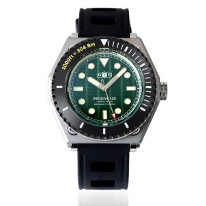 PRODIVE 300  All Black Version (Green Dial) Diving Automatic Wristwatch